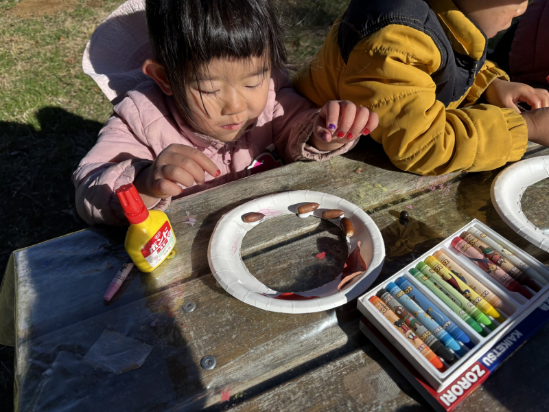 12.4クリスマスリース作り②