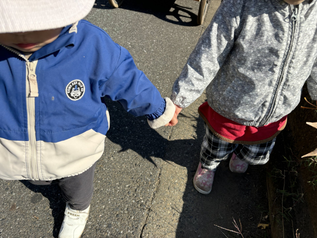 11.21「手と手」