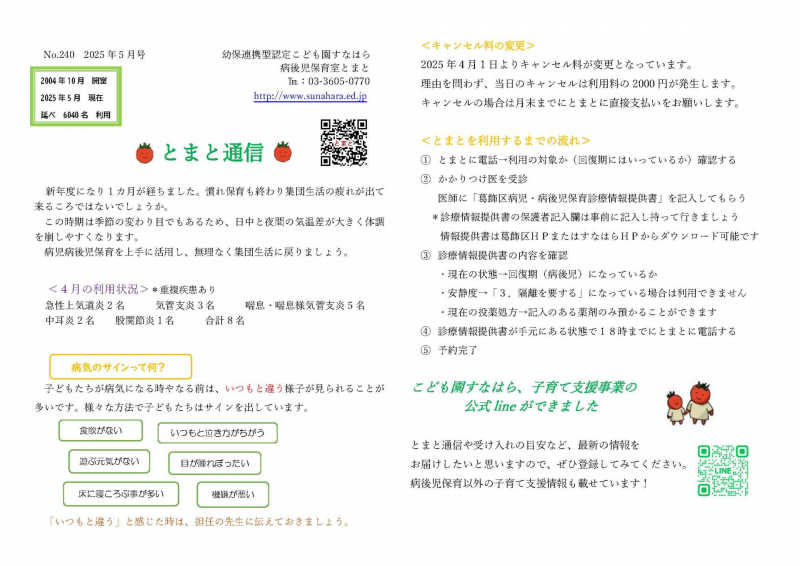 とまと通信５月号