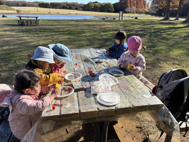 12.4クリスマスリース作り