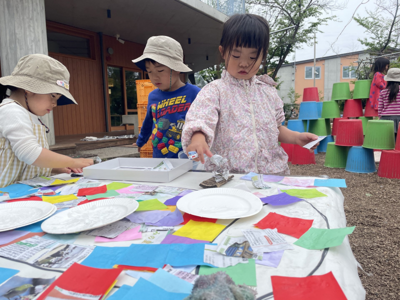 4.23 「こいのぼりをつくろう」②