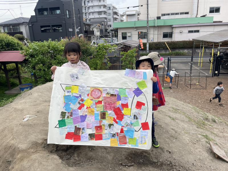 4.23 「こいのぼりをつくろう」③